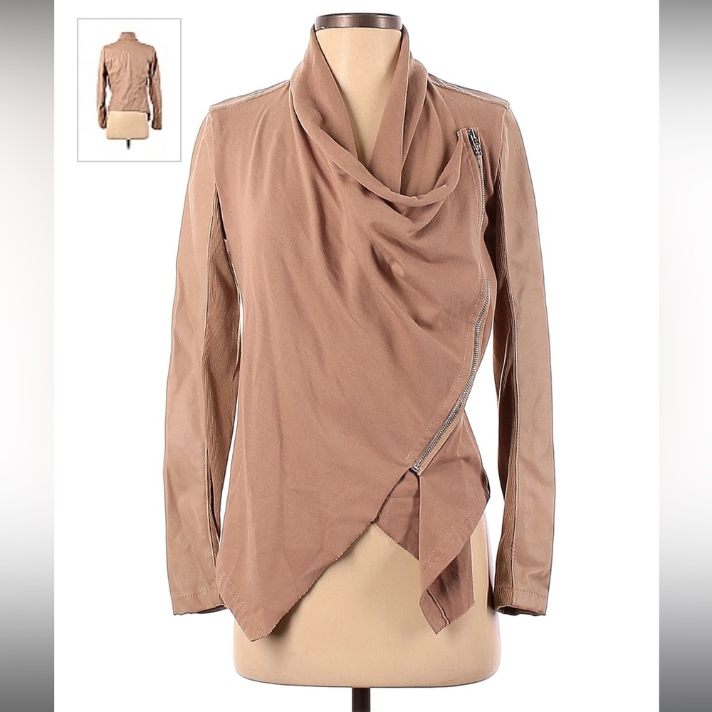 Blank NYC Tan Jacket in XS